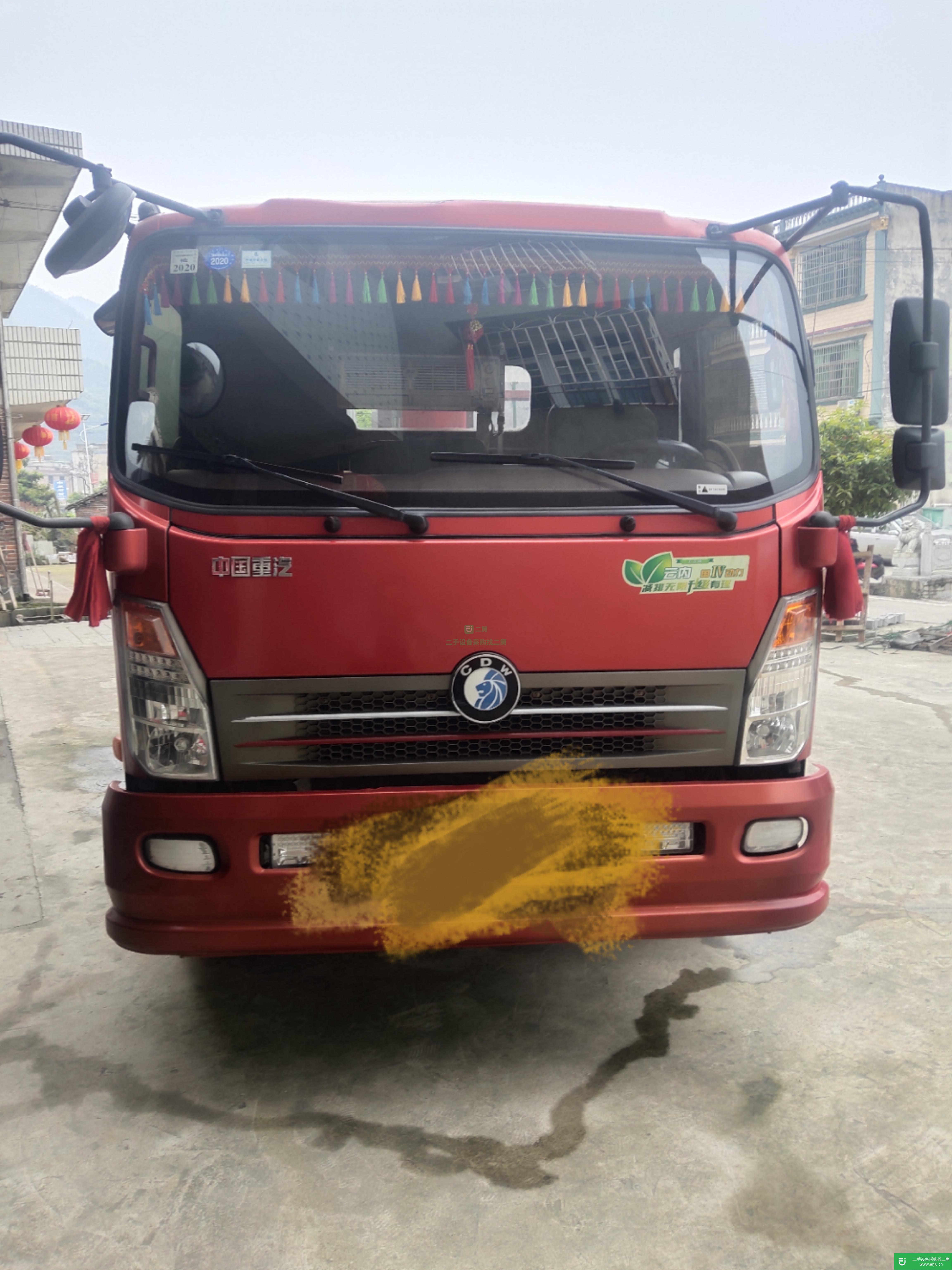湖南出售二手重汽王牌隨車吊