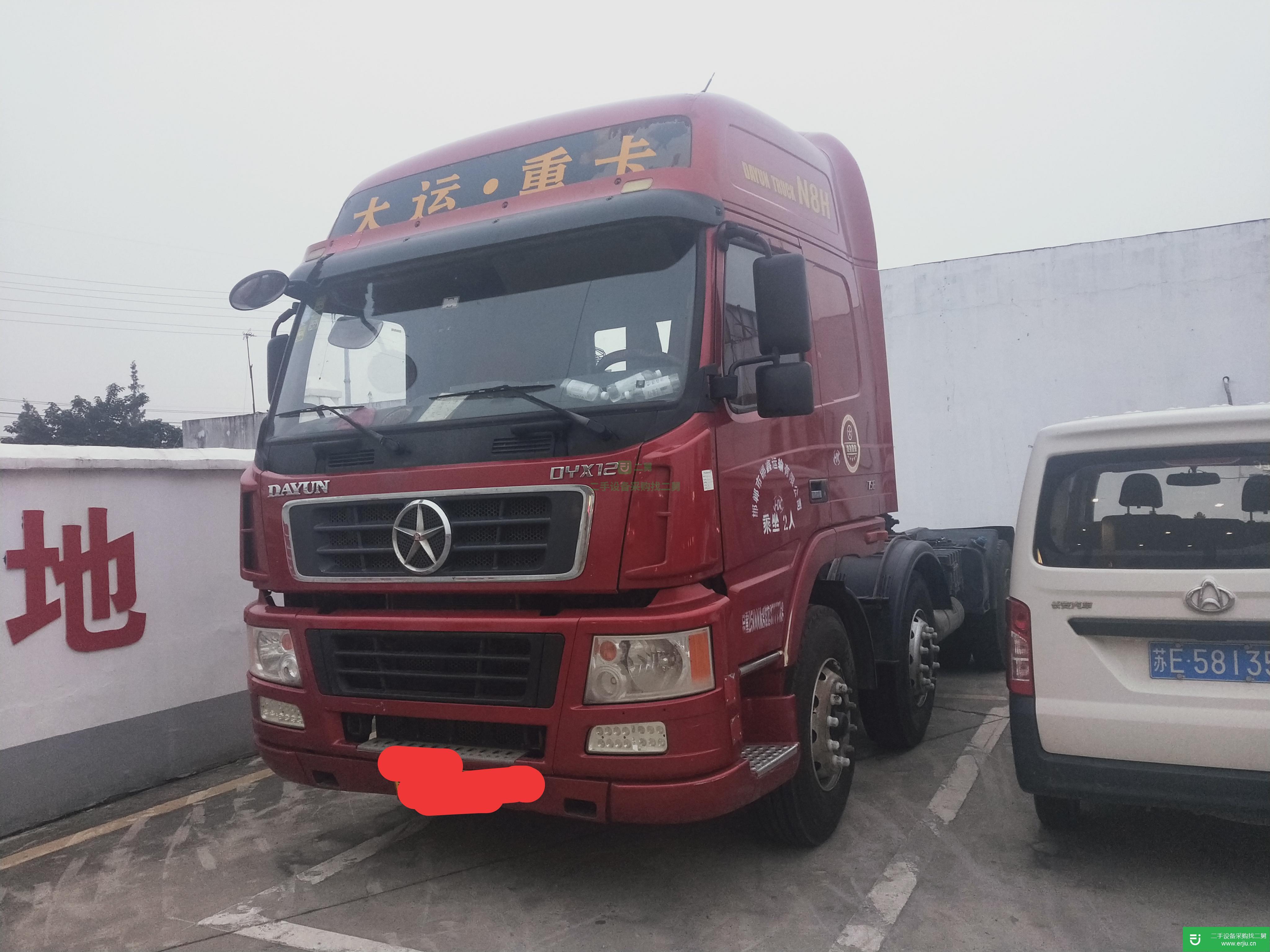 河北出售二手大運重卡牽引車