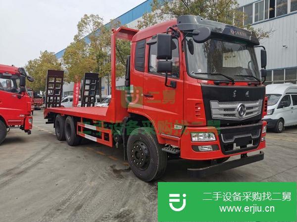 湖北出售二手后八輪平板運輸車