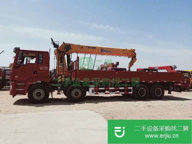 湖北出售二手陜汽重卡吊車