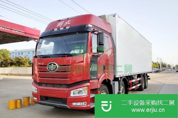 貴州出售二手解放冷藏車