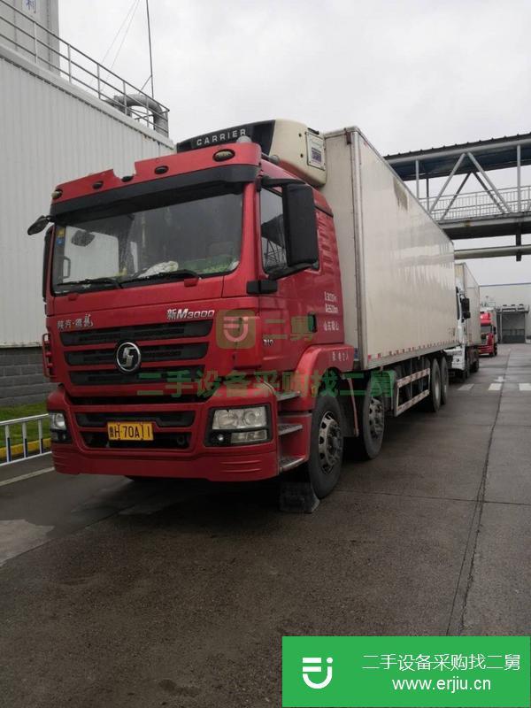 江蘇出售二手陜汽德龍新冷藏車