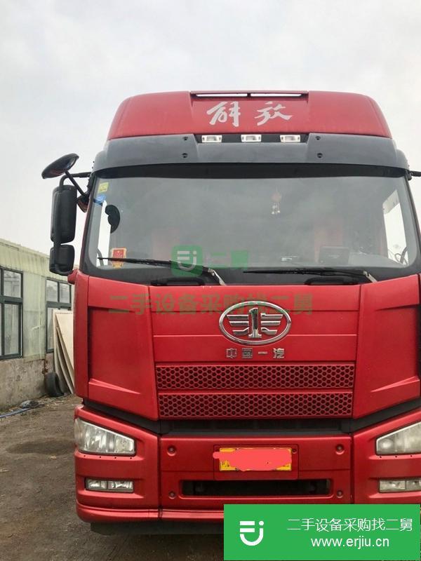 山東出售二手解放j6p3冷藏車