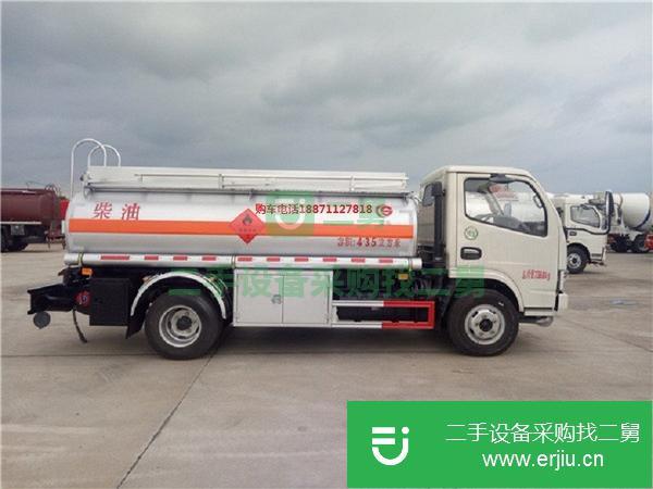 湖北出售二手東風多利卡4噸油罐車