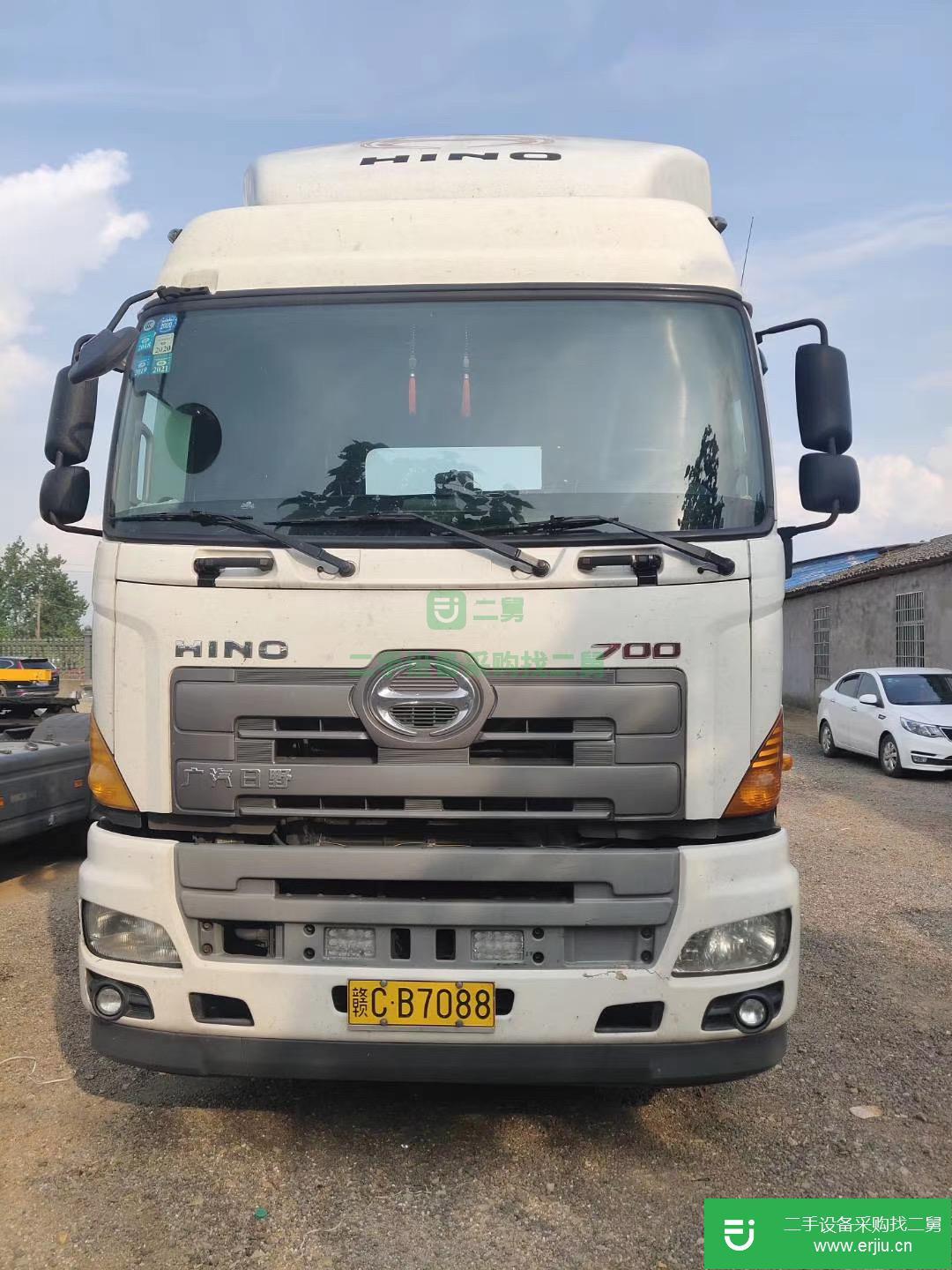 江西出售二手廣汽日野牽引車