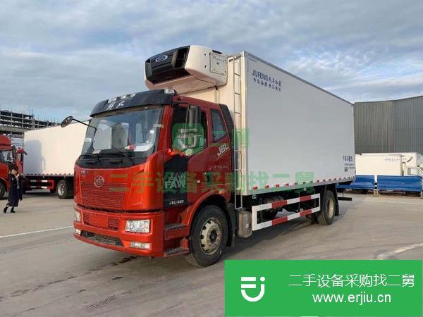 黑龍江出售二手解放冷藏車