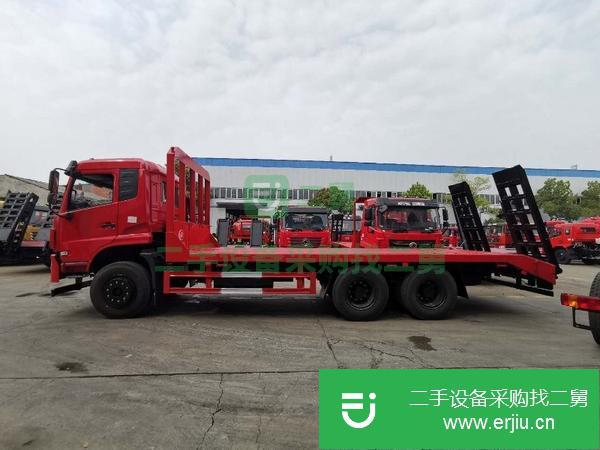 湖北出售二手后八輪平板運輸車