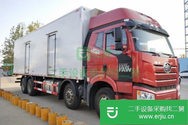貴州出售二手解放冷藏車
