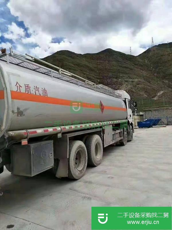陜西出售二手陜汽前四后八油罐車