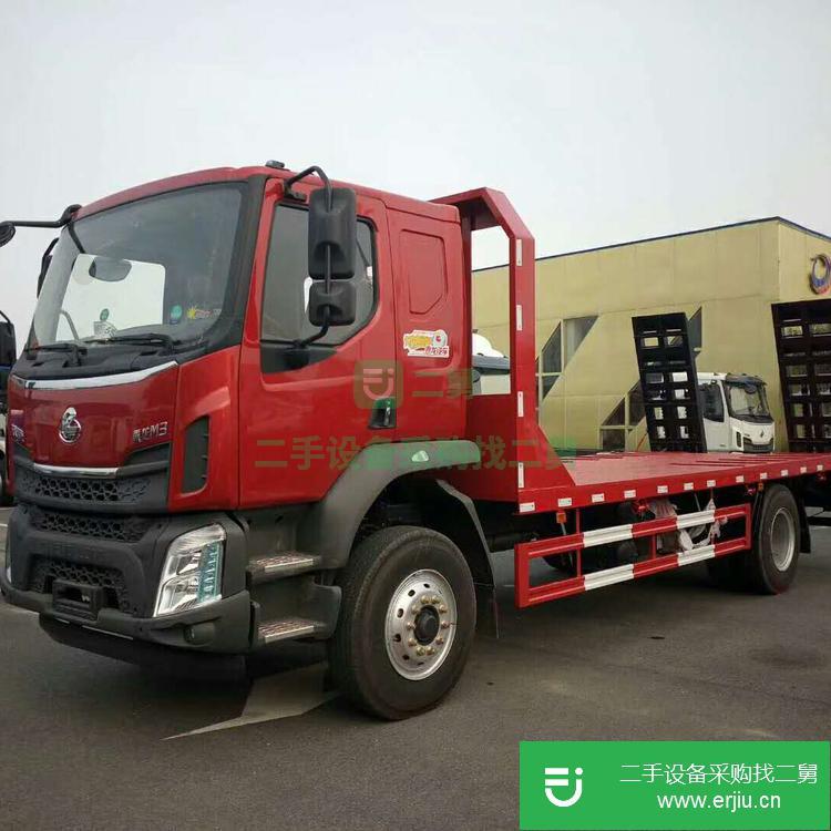 湖北出售二手黃牌解放平板運輸車