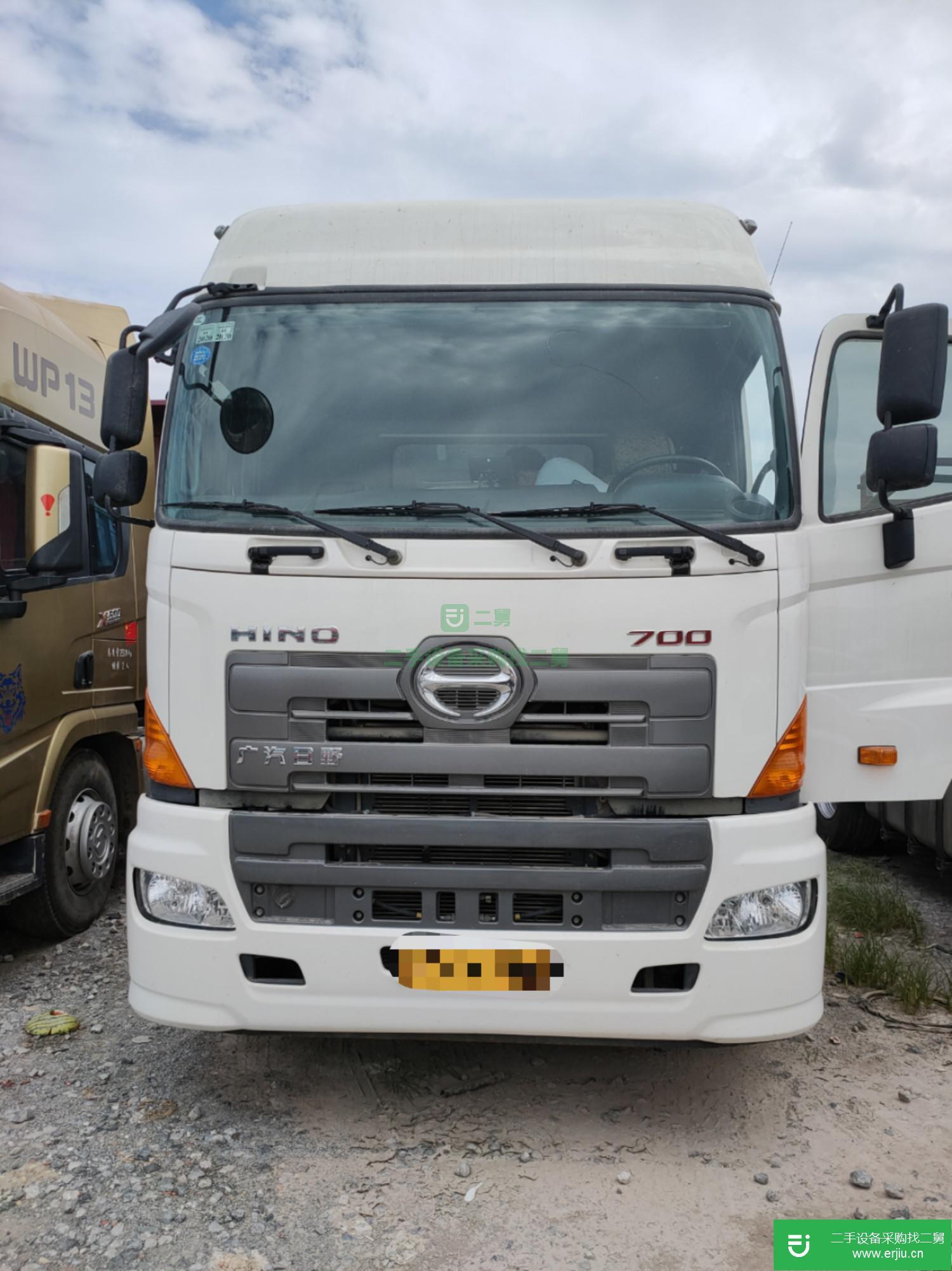 江西出售二手廣汽日野半掛車