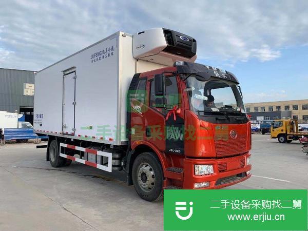 黑龍江出售二手解放冷藏車