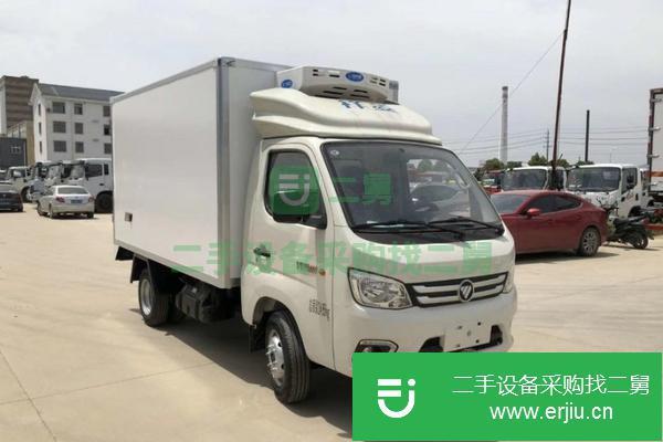 湖北出售二手福田祥菱小型廂式冷藏車