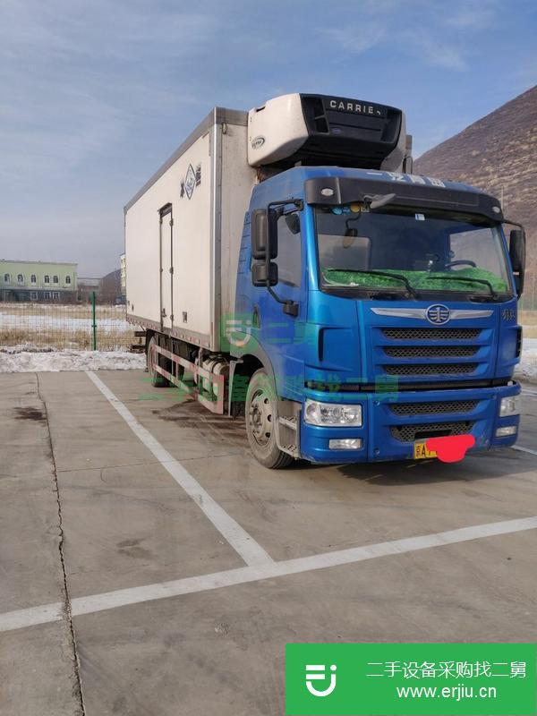 北京出售二手解放冷藏車