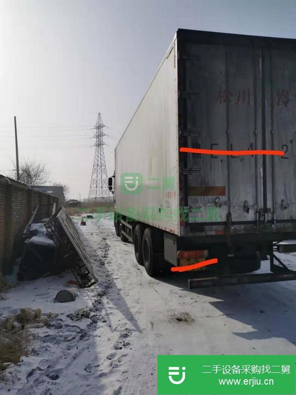 黑龍江出售二手九米六解放冷藏車