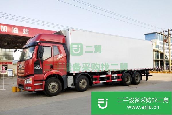 貴州出售二手解放冷藏車