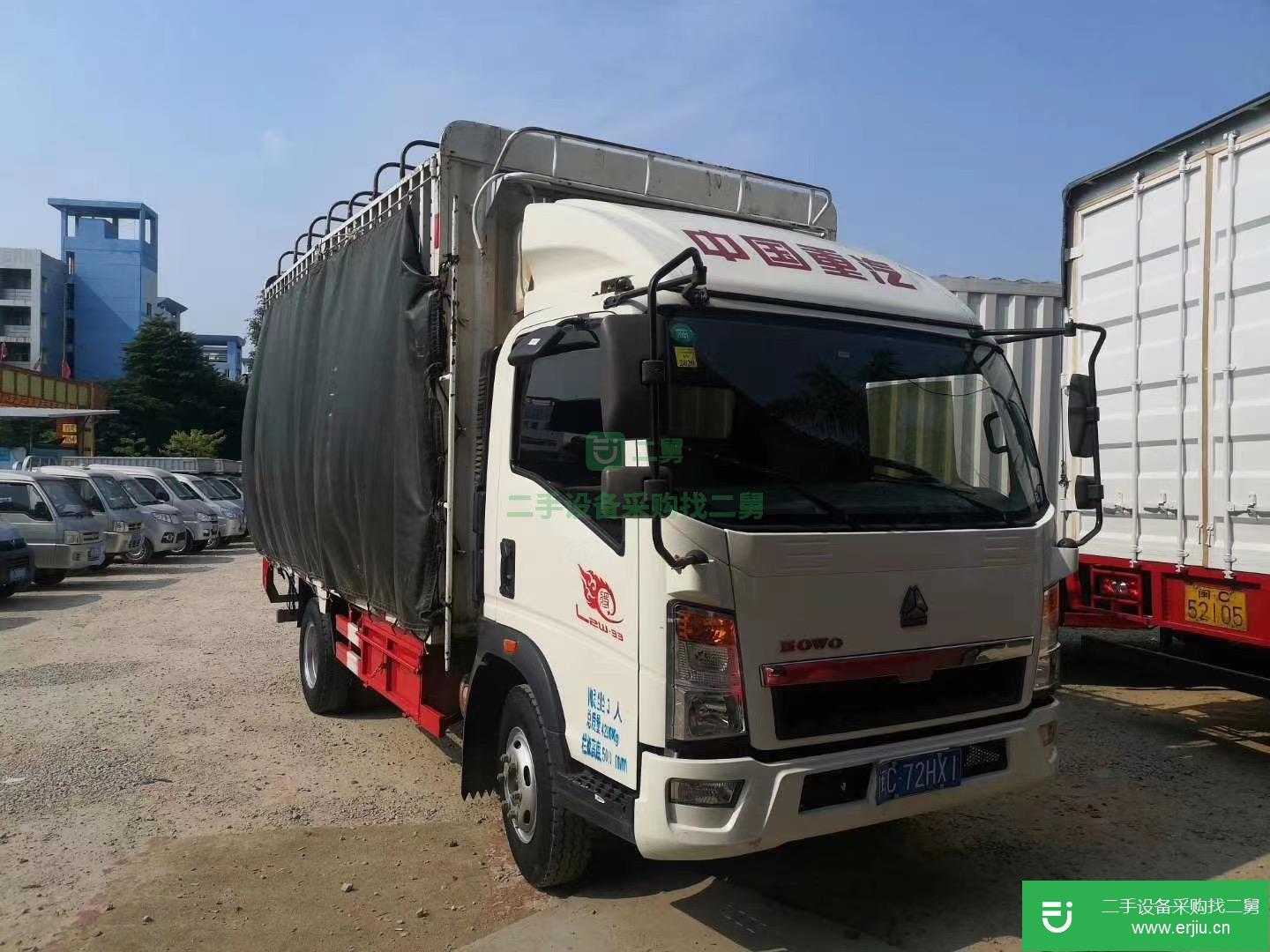 福建出售二手重汽豪沃花欄式貨車