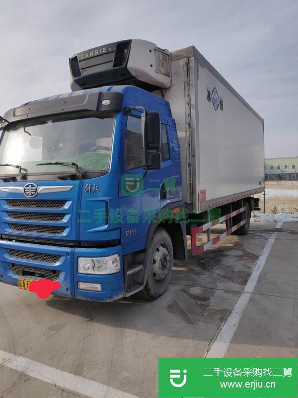 北京出售二手解放冷藏車