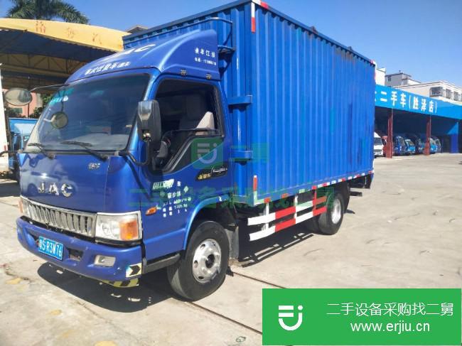 廣東出售二手江淮帥鈴廂式貨車