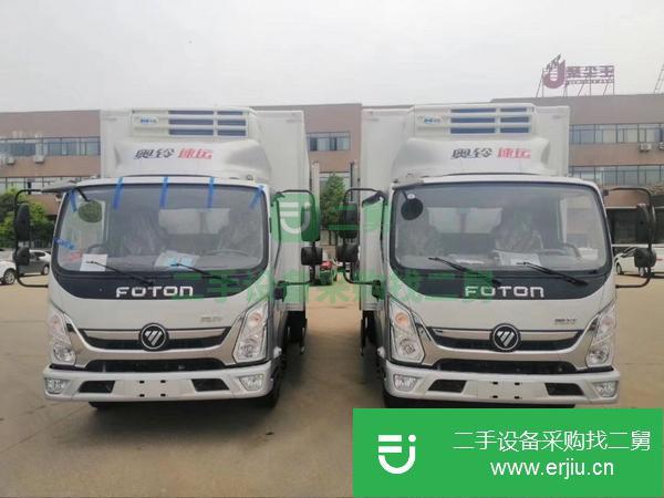 湖北出售福田奧鈴藍牌冷藏車