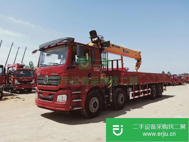 湖北出售二手陜汽重卡吊車
