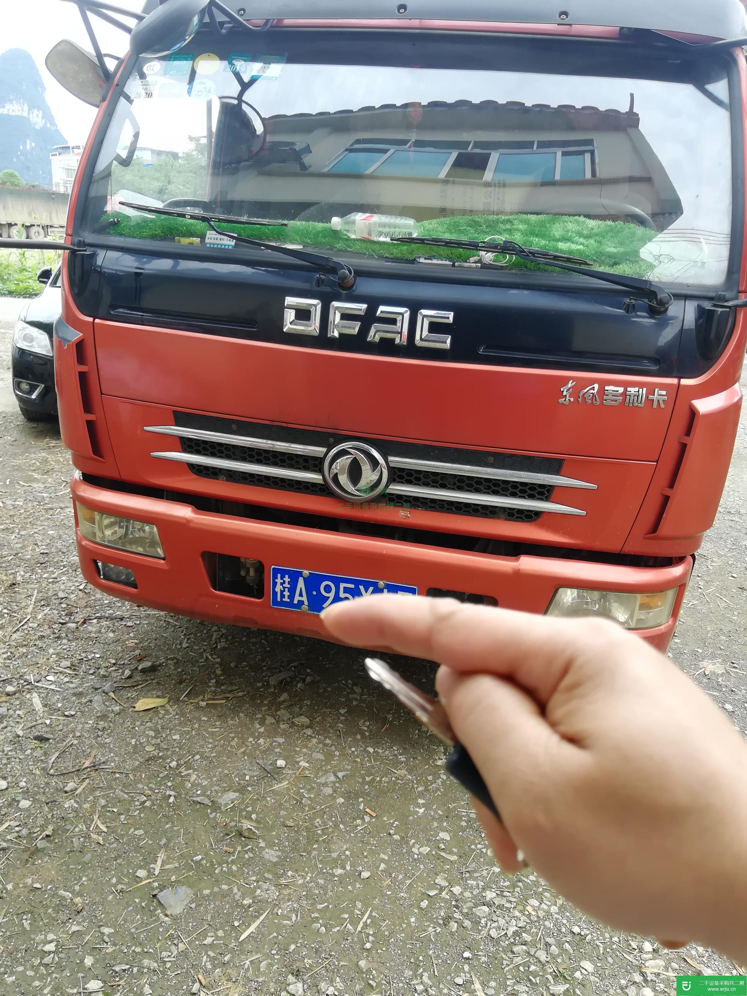 廣西出售二手東風多利卡倉柵載貨車