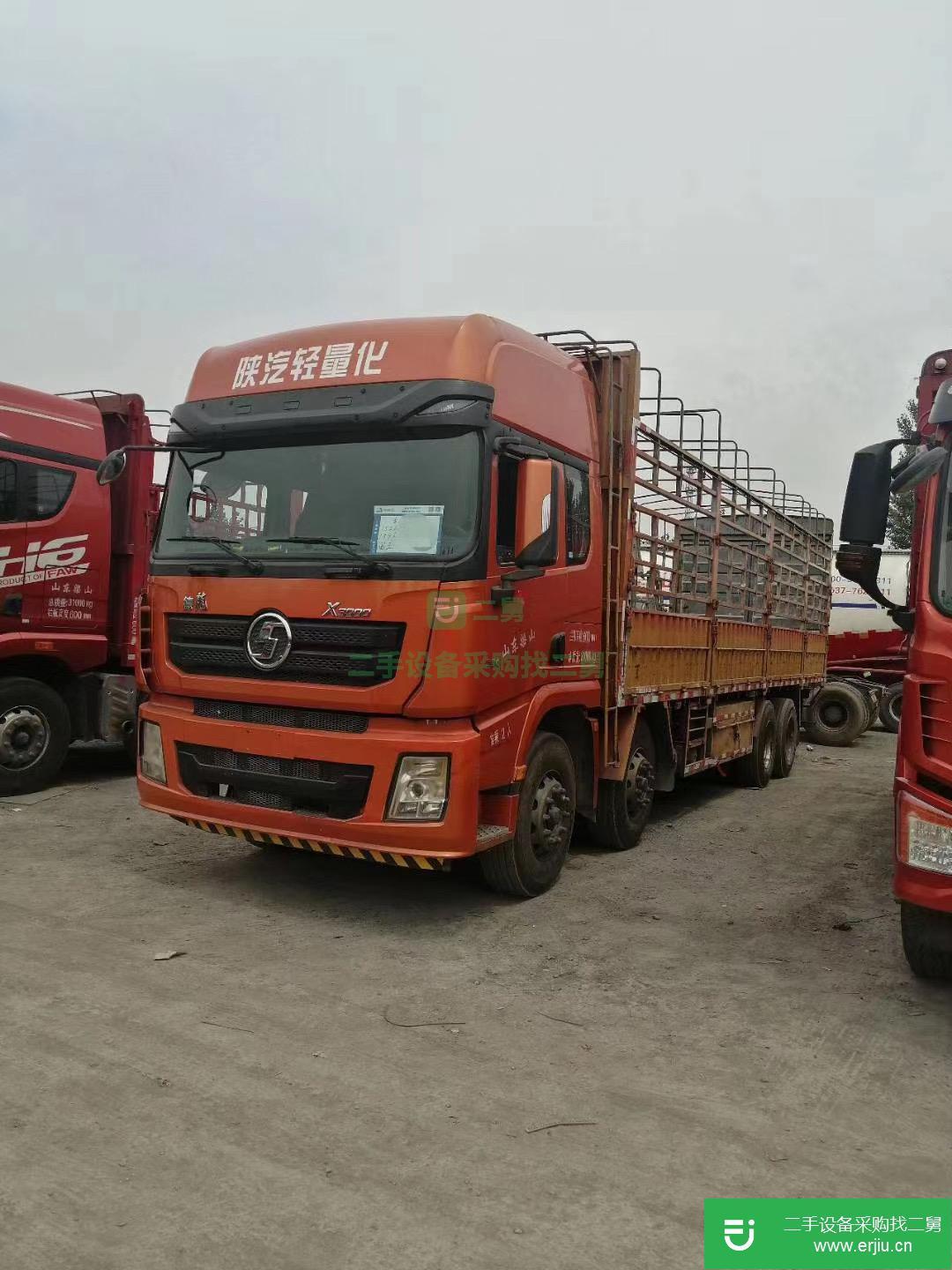 山東出售二手德龍X3000倉柵載貨車