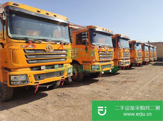 山西出售二手德龍F3000后八輪自卸車