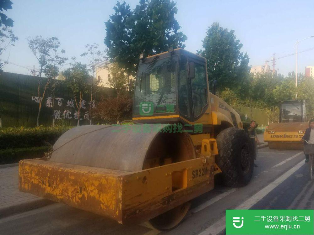 河南出售二手山推SR22M壓路機(jī)