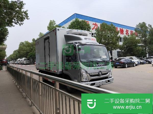 湖北出售轉讓藍牌福田奧鈴冷藏車  國5