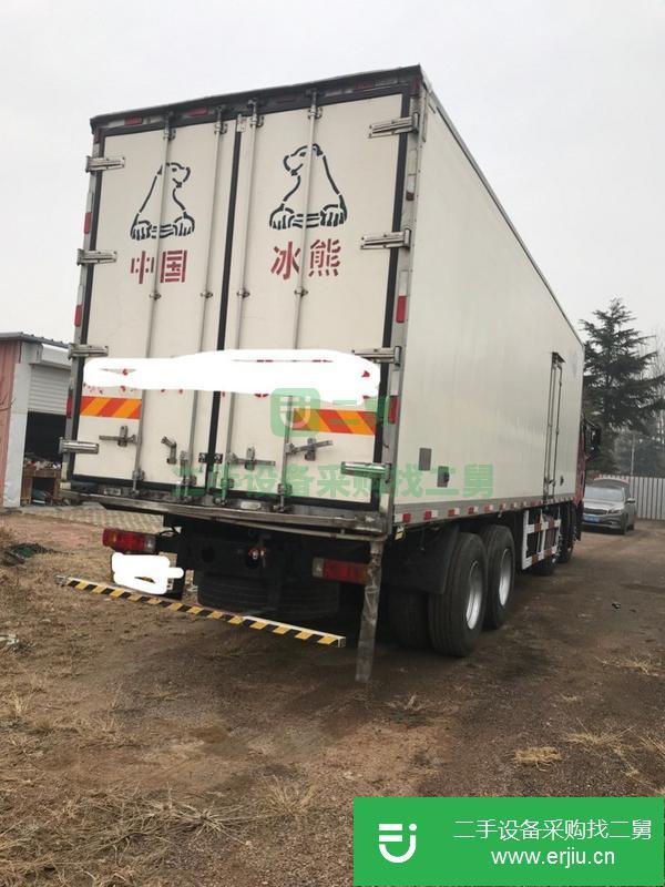 山東出售二手解放j6p3冷藏車