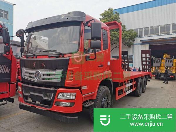湖北出售二手后八輪平板運輸車