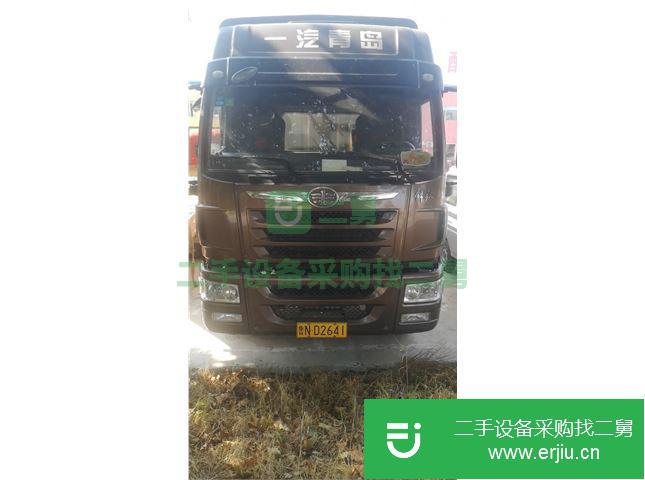 山東出售二手青島解放高欄載貨車