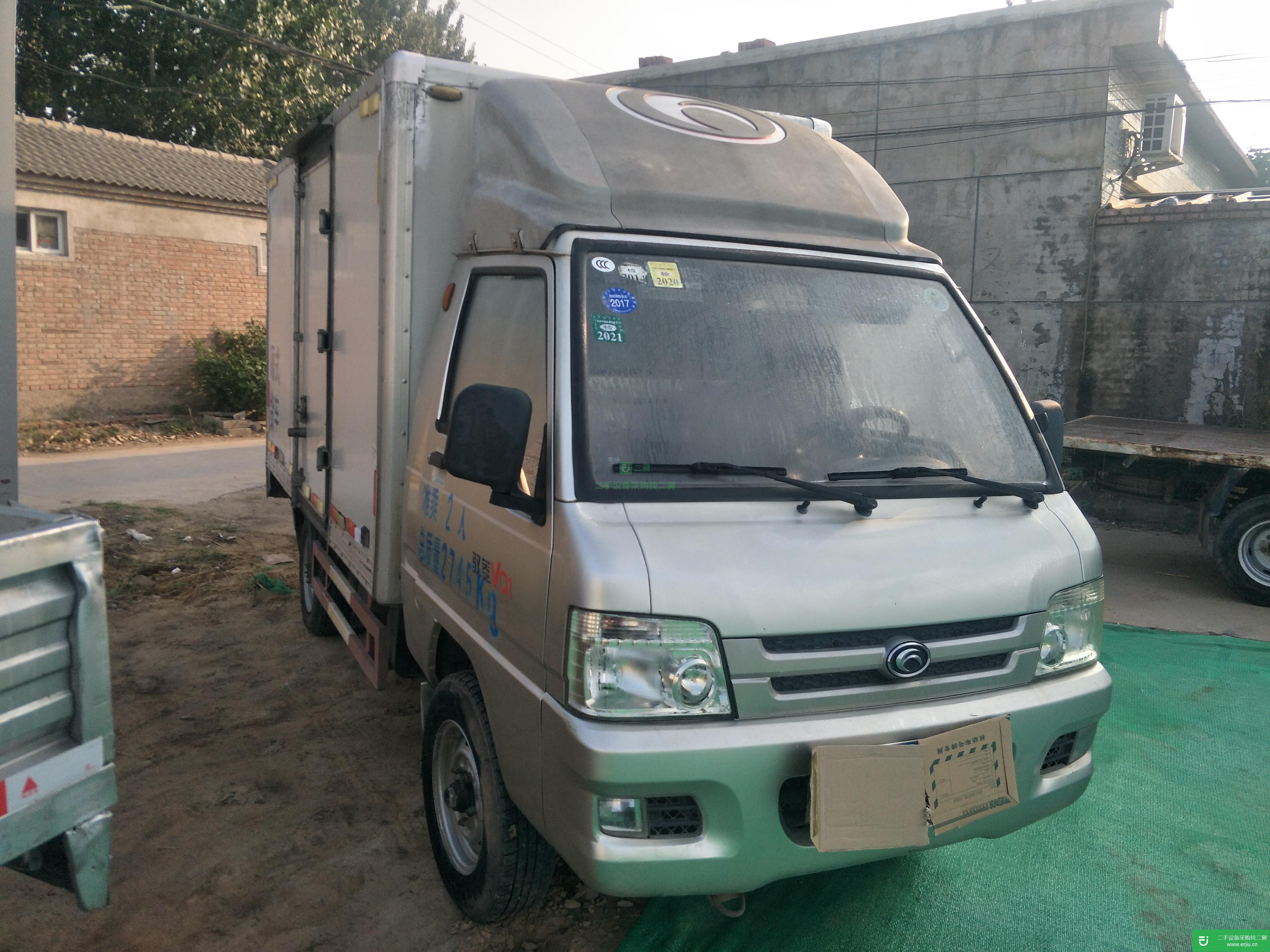 北京出售二手福田馭凌小箱式貨車
