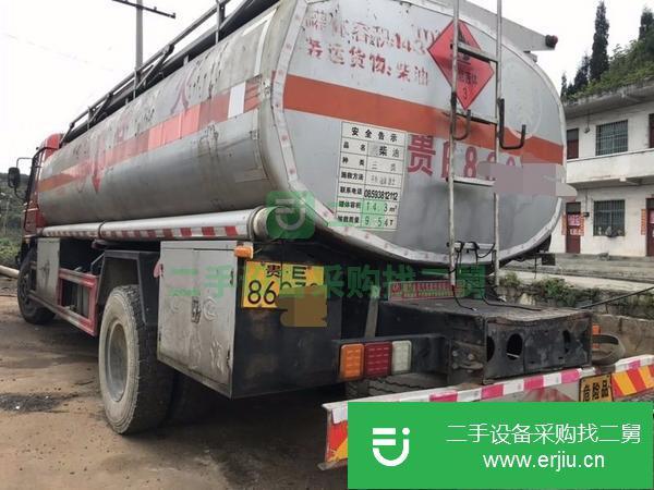 貴州出售二手東風(fēng)牌單橋油罐車