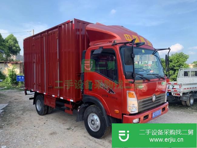 福建出售二手重汽王牌箱式貨車