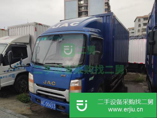 廣東出售二手江淮帥鈴箱式貨車
