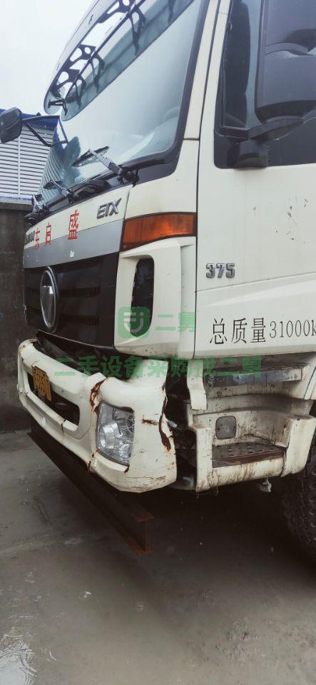 出售二手的17年國五歐曼二十方中集罐子攪拌車