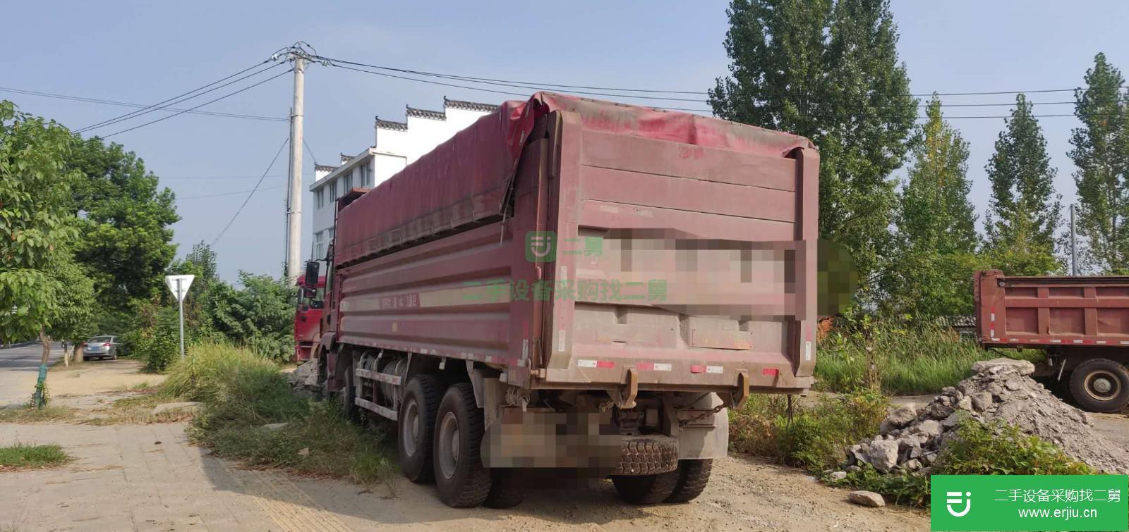 湖北出售二手陜汽德龍自卸車