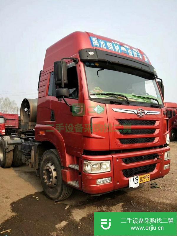 河北出售轉(zhuǎn)讓雙驅(qū)解放牽引車