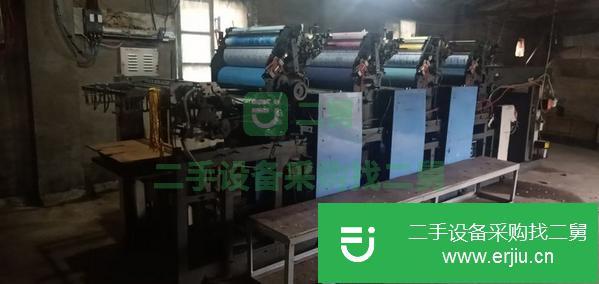 安徽出售二手雙面四色印刷機
