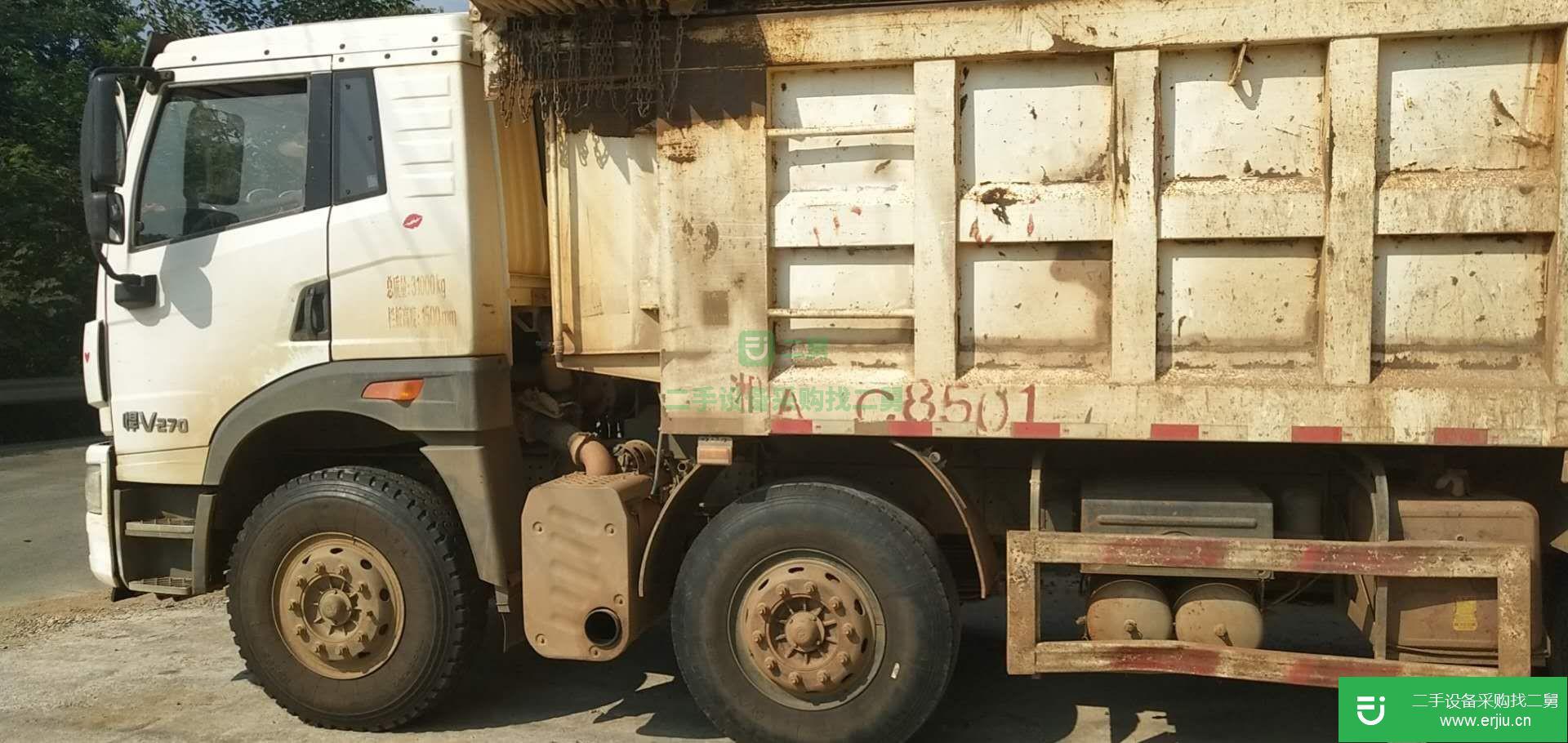 江西出售二手青島解放自卸車