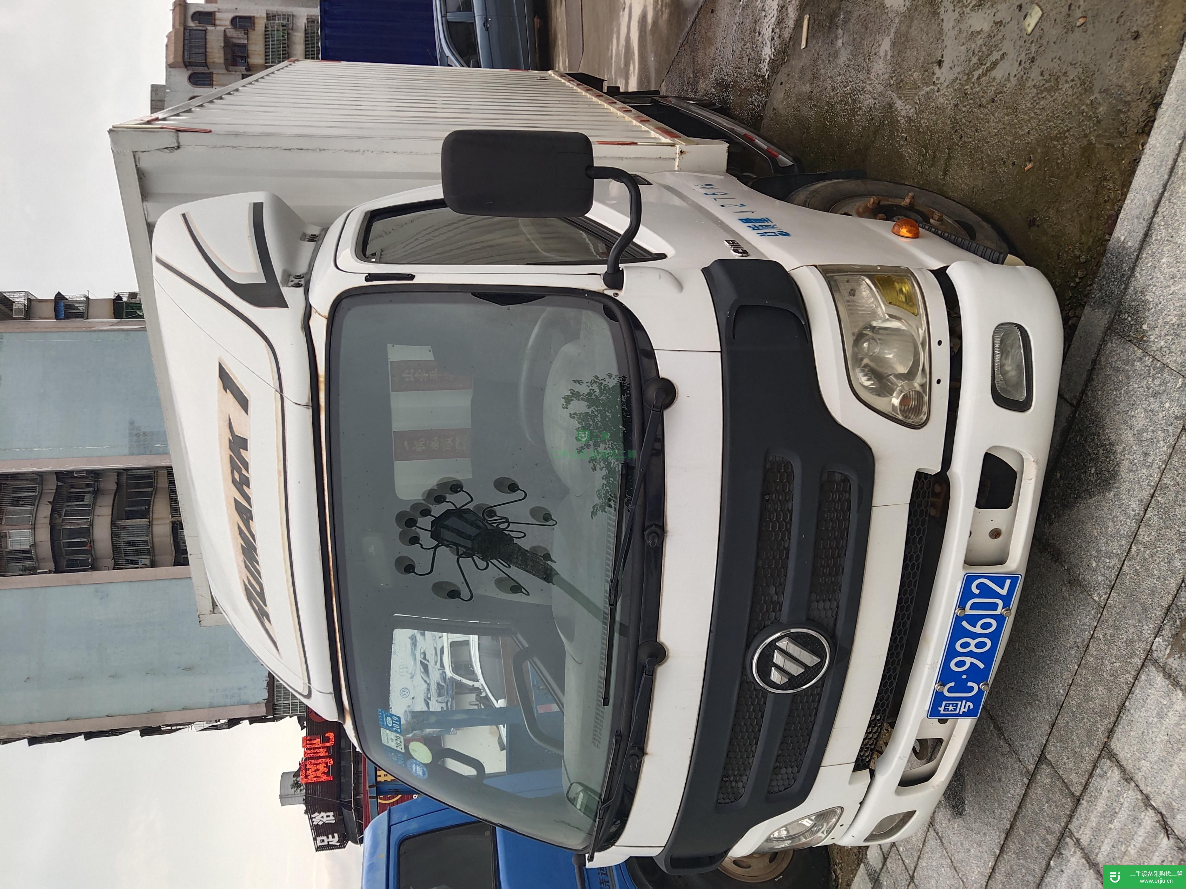 廣東出售二手福田歐馬可箱式貨車(chē)