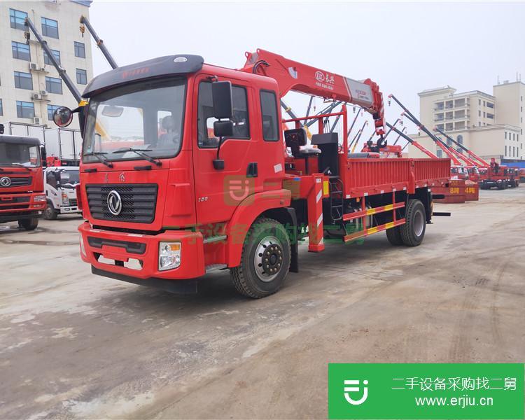湖北出售二手東風前二后八隨車吊
