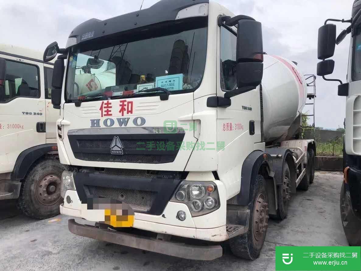 山東出售二手豪沃攪拌車