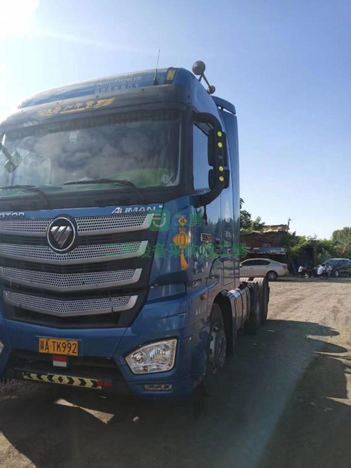 出售2年6個月歐曼EST510牽引車，全保險，長途配貨車，車況無敵！