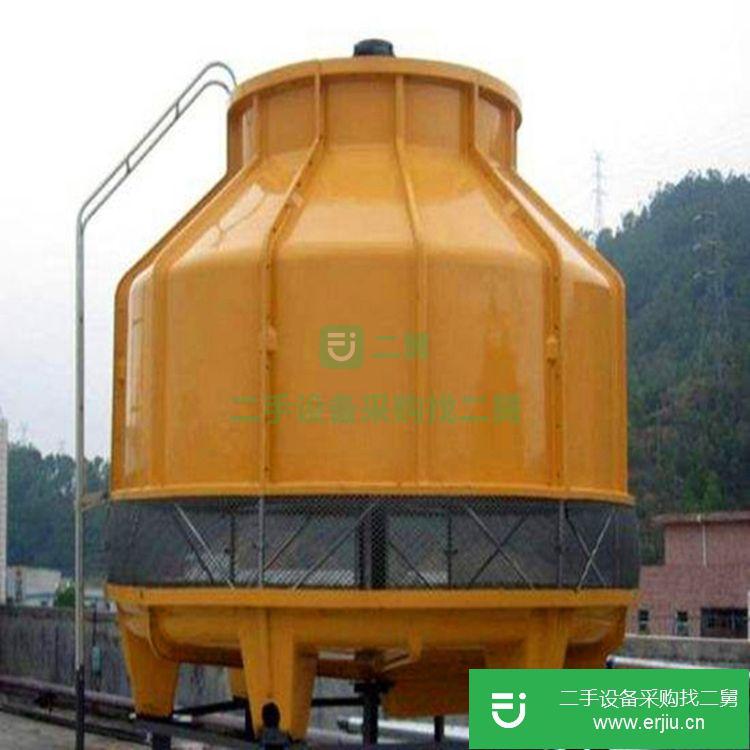 河北出售二手大型玻璃鋼冷卻塔