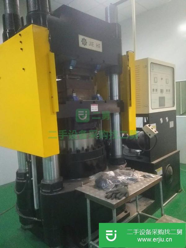 江蘇出售二手600T立柱型自動平板硫化機