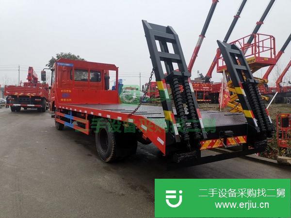 吉林出售二手天錦平板拖車
