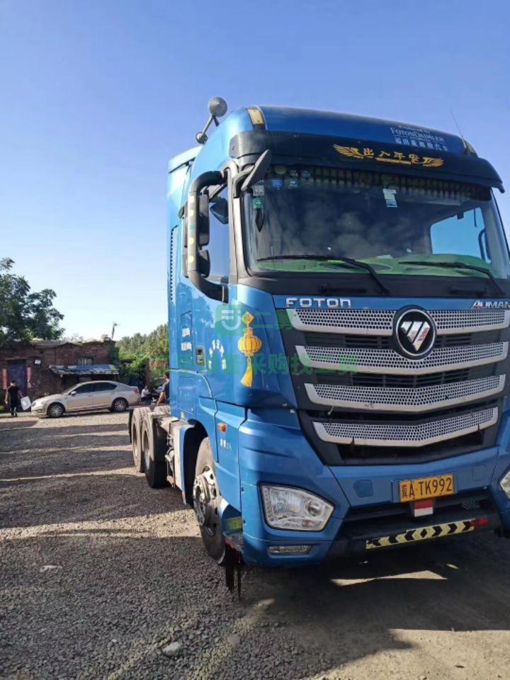 出售2年6個月歐曼EST510牽引車，全保險，長途配貨車，車況無敵！